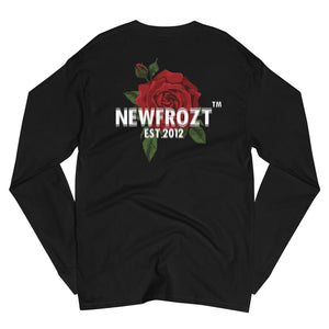 "Blurred" Newfrozt x Champion Long Sleeve Shirt