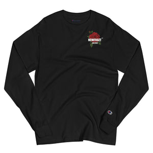 "Blurred" Newfrozt x Champion Long Sleeve Shirt