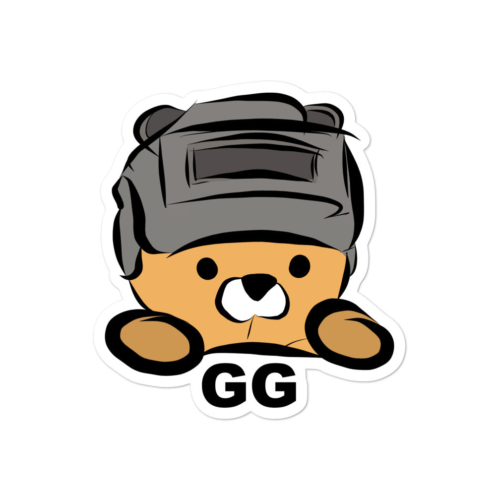 PUBG Teddy Bubble-free stickers