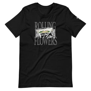 "Rolling Flowers" NFBrand Short-Sleeve Unisex T-Shirt