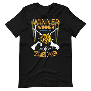 "Winner winner Chicken dinner" Camiseta de manga corta unisex