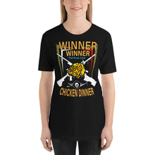 "Winner winner Chicken dinner" Camiseta de manga corta unisex